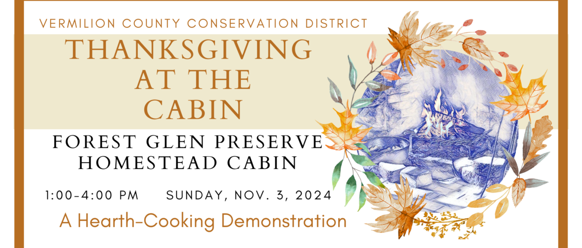 Thanksgiving at the Cabin event flyer